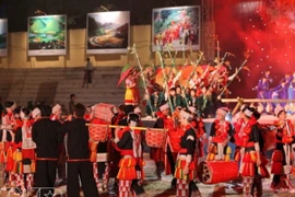 Cả nước đã có 48 di sản văn hóa phi vật thể được đưa vào Danh mục Di sản văn hóa phi vật thể quốc gia (Ảnh minh họa: Báo ảnh Việt Nam/TTXVN)