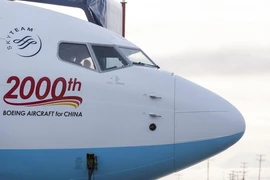 Chiếc Boeing thứ 2.000 cho Trung Quốc. (Nguồn: Boeing Company)
