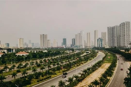 Cửa ngõ phía Tây (Hà Nội), con đường Đại lộ Thăng Long. (Ảnh: Thành Đạt/TTXVN)