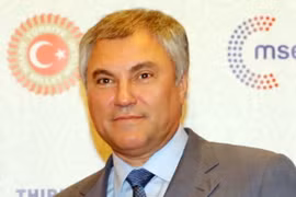 Chủ tịch Duma Quốc gia Nga Vyacheslav Viktorovich Volodin. (Ảnh TTXVN phát)