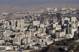 Khu định cư Do Thái Maale Adumim ở Khu Bờ Tây. (Nguồn: AFP/TTXVN)