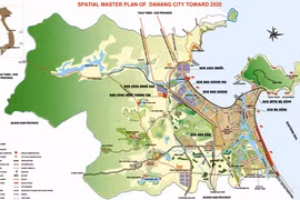 Quy hoạch chung thành phố Đà Nẵng đến năm 2020. (Nguồn: danang.gov.vn)