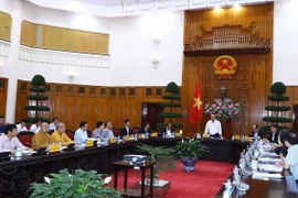 Thủ tướng Nguyễn Xuân Phúc phát biểu. (Ảnh: Thống Nhất/TTXVN)