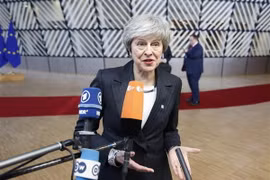 Thủ tướng Anh Theresa May. (Nguồn: THX/TTXVN)