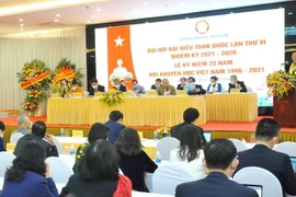 Quang cảnh Đại hội đại biểu toàn quốc lần thứ VI, nhiệm kỳ 2021-2026. (Ảnh: Minh Đức/TTXVN)