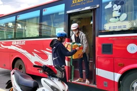 Xe khách. (Ảnh minh họa: Thu Hiền/TTXVN)