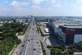 Quốc lộ 13 qua địa bàn thị xã Thuận An, tỉnh Bình Dương. (Nguồn: baoxaydung.com.vn)