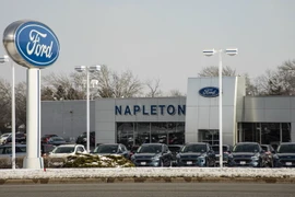 Một cửa hàng của Ford tại Libertyville, Illinois, Mỹ. (Ảnh: AFP/TTXVN)