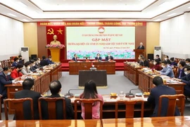  Quang cảnh cuộc gặp mặt. (Nguồn: mattran.org.vn)