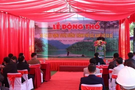 Toàn cảnh buổi lễ. (Ảnh: Nguyễn Mạnh Hà/TTXVN)