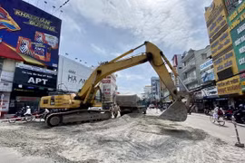 Một đoạn Quốc lộ 91. (Ảnh: Thanh Sang/TTXVN)