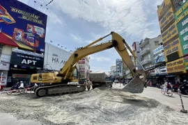 Một đoạn Quốc lộ 91. (Ảnh: Thanh Sang/TTXVN)