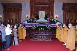  Quang cảnh buổi lễ. (Ảnh: Xuân Khu/TTXVN)