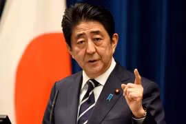 Thủ tướng Nhật Bản Shinzo Abe. (Nguồn: AFP/TTXVN)