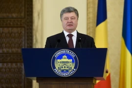 Tổng thống Ukraine Petro Poroshenko. (Nguồn: AFP/TTXVN)