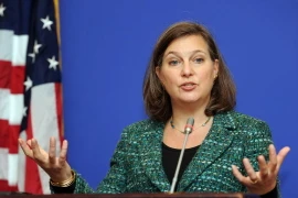 Trợ lý Ngoại trưởng Mỹ Victoria Nuland. (Nguồn: dailymail.co.uk)