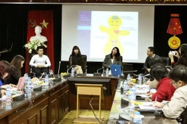 Các khách mời tham dự buổi hội thảo. (Nguồn: TTXVN)