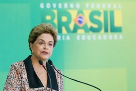 Tổng thống Brazil Dilma Rousseff. (Nguồn: THX/TTXVN)