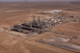 Mỏ khí đốt tại tỉnh Ghardaia, Algeria. (Nguồn: Statoil)
