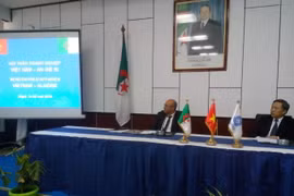 Hội thảo doanh nghiệp Việt Nam-Algeria. (Nguồn: Thanh Bình/Vietnam+)