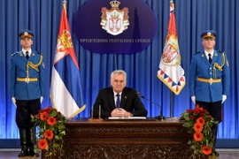 Tổng thống Serbia Tomislav Nikolic đã ký sắc lệnh giải tán quốc hội. (Nguồn: AFP/TTXVN)