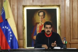 Tổng thống Venezuela Nicolas Maduro chính thức ban bố tình trạng kinh tế khẩn cấp. (Ảnh: THX/TTXVN) 