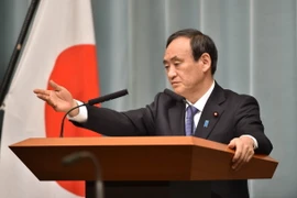 Chánh văn phòng Nội các Nhật Bản Yoshihide Suga. (Nguồn: AFP/TTXVN)