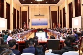 Hội nghị Bộ trưởng Tài chính và Thống đốc ngân hàng ASEAN. (Ảnh: Phạm Kiên/Vietnam+)