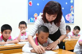Năm 2017 các trường sư phạm tuyển sinh theo quy chế riêng. (Ảnh: Quý Trung/TTXVN)