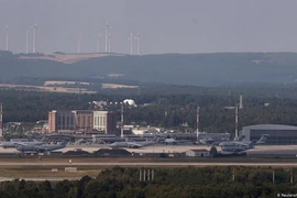 Toàn cảnh căn cứ không quân của Mỹ tại Ramstein, gần Lashtuhl, Đức. (Ảnh: Reuters/TTXVN)