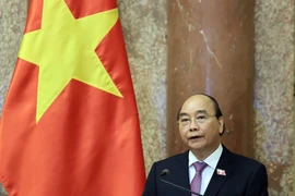 Chủ tịch nước Nguyễn Xuân Phúc. (Ảnh: Thống Nhất/TTXVN)