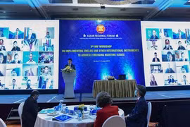 Quang cảnh Hội thảo ARF lần thứ ba về Công ước của Liên hợp quốc về Luật Biển 1982. (Ảnh minh họa: TTXVN phát)