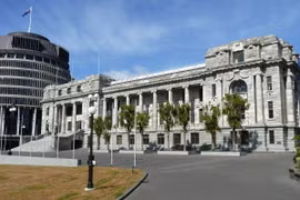Tòa nhà Quốc hội New Zealand. (Nguồn: wikipedia.org)