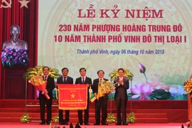 Quang cảnh buổi lễ. (Ảnh: Nguyễn Oanh)