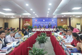 Hội thảo khoa học quốc gia: “Chuyển đổi số trong công tác tư tưởng, lý luận ở Việt Nam hiện nay.” (Ảnh: Minh Thu/Vietnam+)