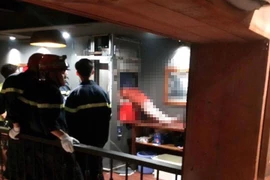 Hiện trường vụ việc (Ảnh: CTV H.D) 