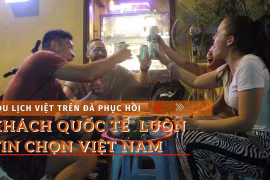 Du lịch trên đà hồi phục, Việt Nam là điểm đến yêu thích của quốc tế. (Ảnh: Minh Anh/Vietnam+)