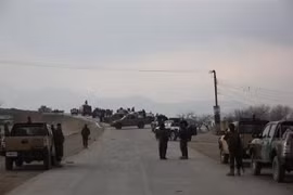 Hiện trường một vụ đánh bom liều chết ở thủ đô Kabul ngày 11/12/2018. (Ảnh: THX/TTXVN)