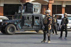 Cảnh sát Iraq triển khai tại Kirkuk. (Nguồn: AFP/TTXVN)