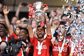 Manchester United giành chức vô địch FA Cup mùa giải 2023-24. (Nguồn: Getty Images)