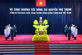 Video trực tiếp Lễ viếng Tổng Bí thư Nguyễn Phú Trọng