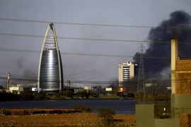 Khinh khí cầu của Trung Quốc bay qua không phận Billings, Montana, Mỹ. (Ảnh: AFP/TTXVN)