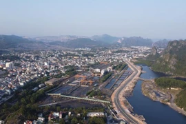 Vị trí Nhà máy Tuyển than Nam cầu Trắng trước đây. 