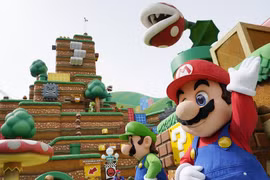 Công viên giải trí Super Nintendo World. (Nguồn: nbcnews.com)
