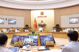 Thủ tướng Phạm Minh Chính chủ trì Phiên họp Chính phủ thường kỳ tháng 9. (Ảnh: Dương Giang/TTXVN)