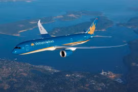 Máy bay của Vietnam Airlines. (Ảnh minh họa. Nguồn: Vietnam+)