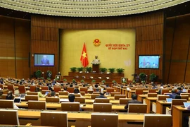 Quang cảnh phiên họp Quốc hội. (Ảnh: Văn Điệp/TTXVN)