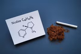 Nicotine là chất gây nghiện nhưng không phải là nguyên nhân chính gây ra các bệnh liên quan đến hút thuốc lá. (Nguồn: Vietnam+)