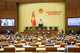 Viện trưởng Viện Kiểm sát Nhân dân Tối cao Lê Minh Trí phát biểu giải trình, làm rõ một số vấn đề đại biểu Quốc hội nêu. (Ảnh: Doãn Tấn/TTXVN)