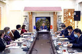 Bộ trưởng Bộ Công an Tô Lâm phát biểu. (Ảnh: Phạm Kiên/TTXVN)